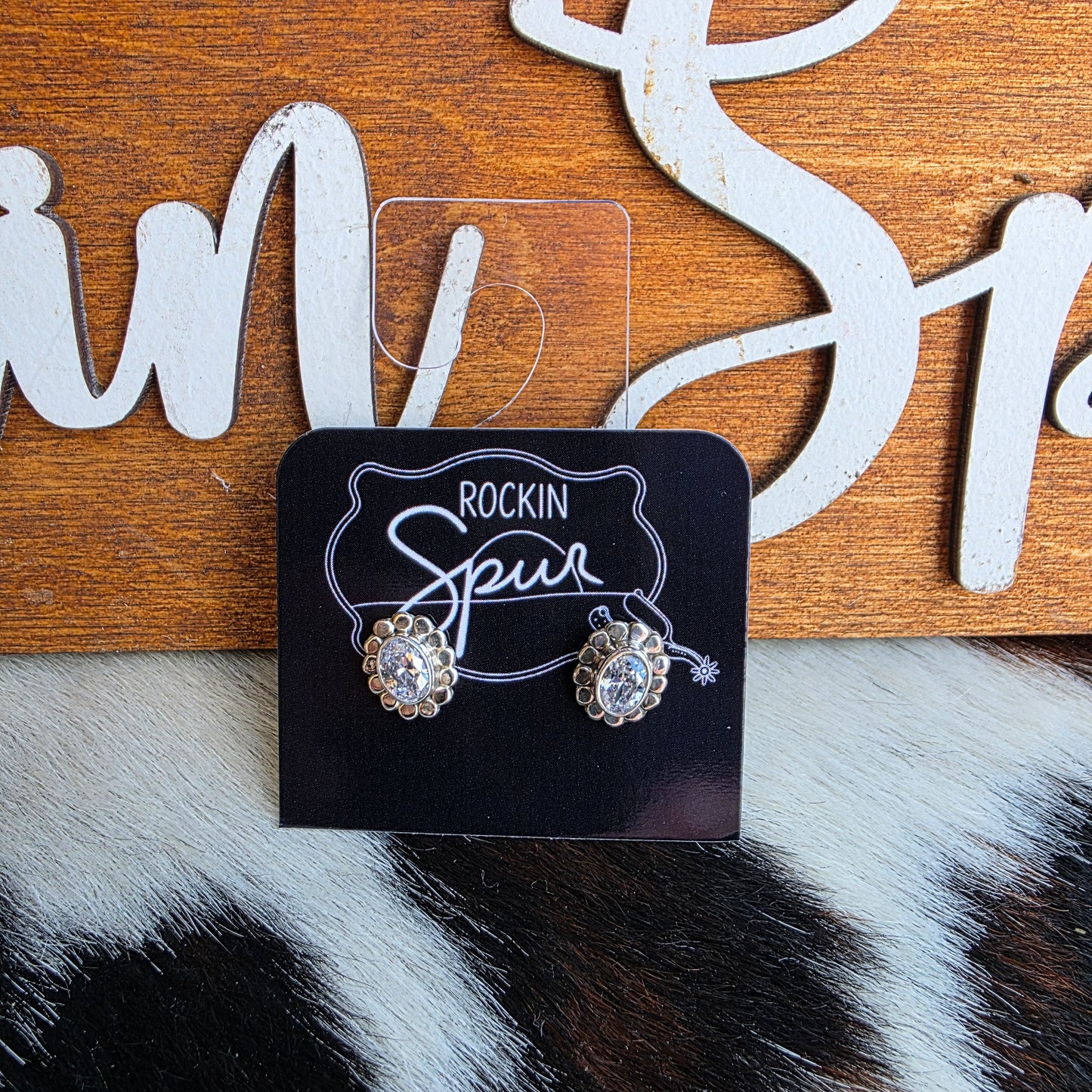 The CZ Stud Earrings