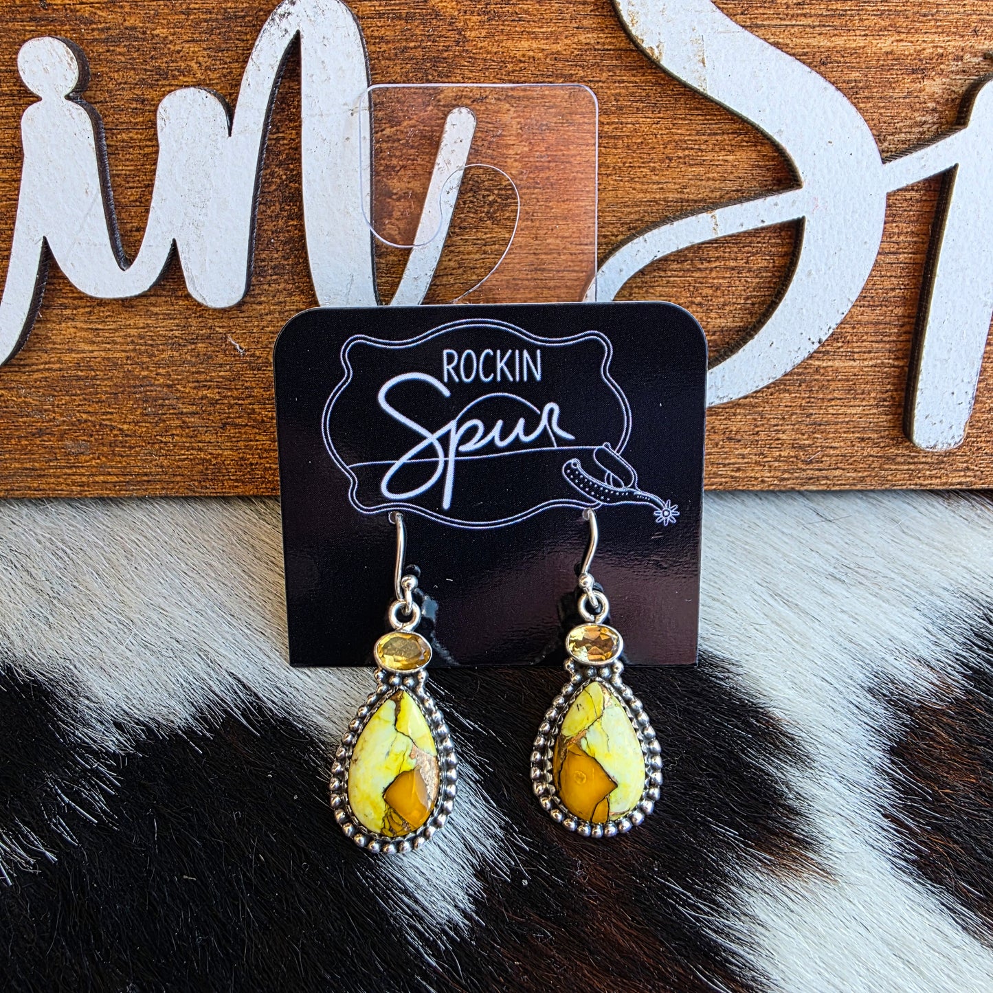 The Lorelie Honey Dahlia Earrings