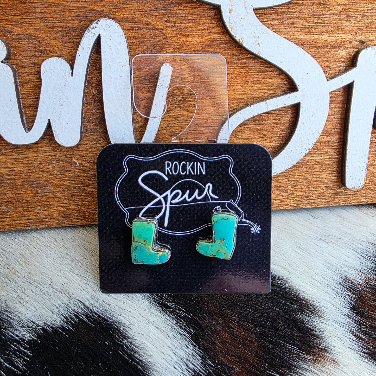 The Turquoise Boot Studs