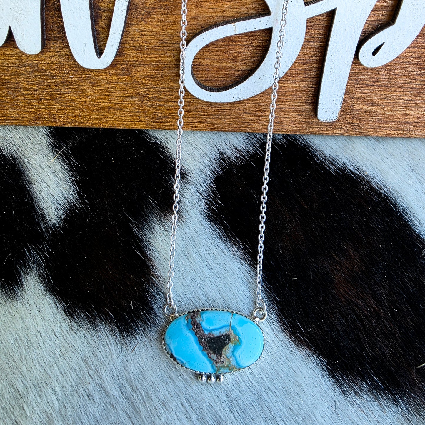 The Maya Golden Hills Turquoise Necklace