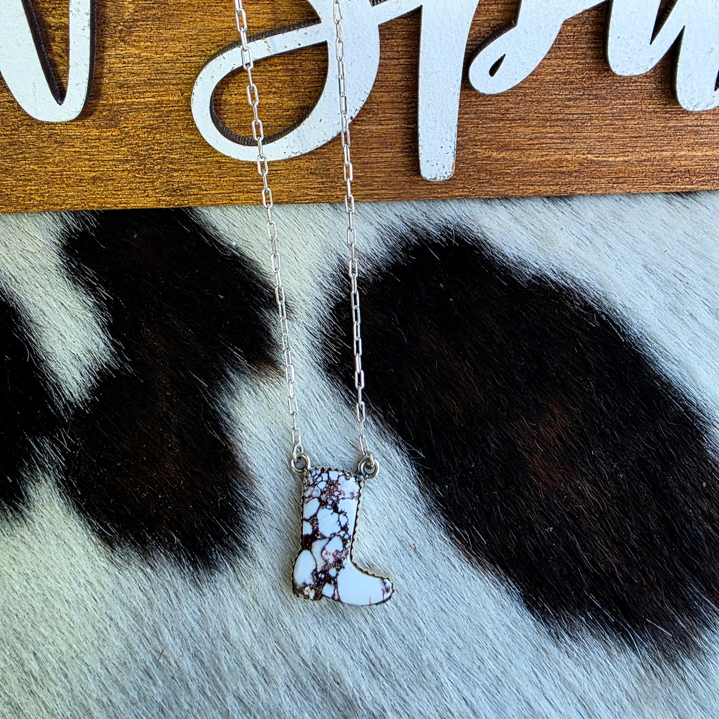 The Boot Wild Horse Necklace