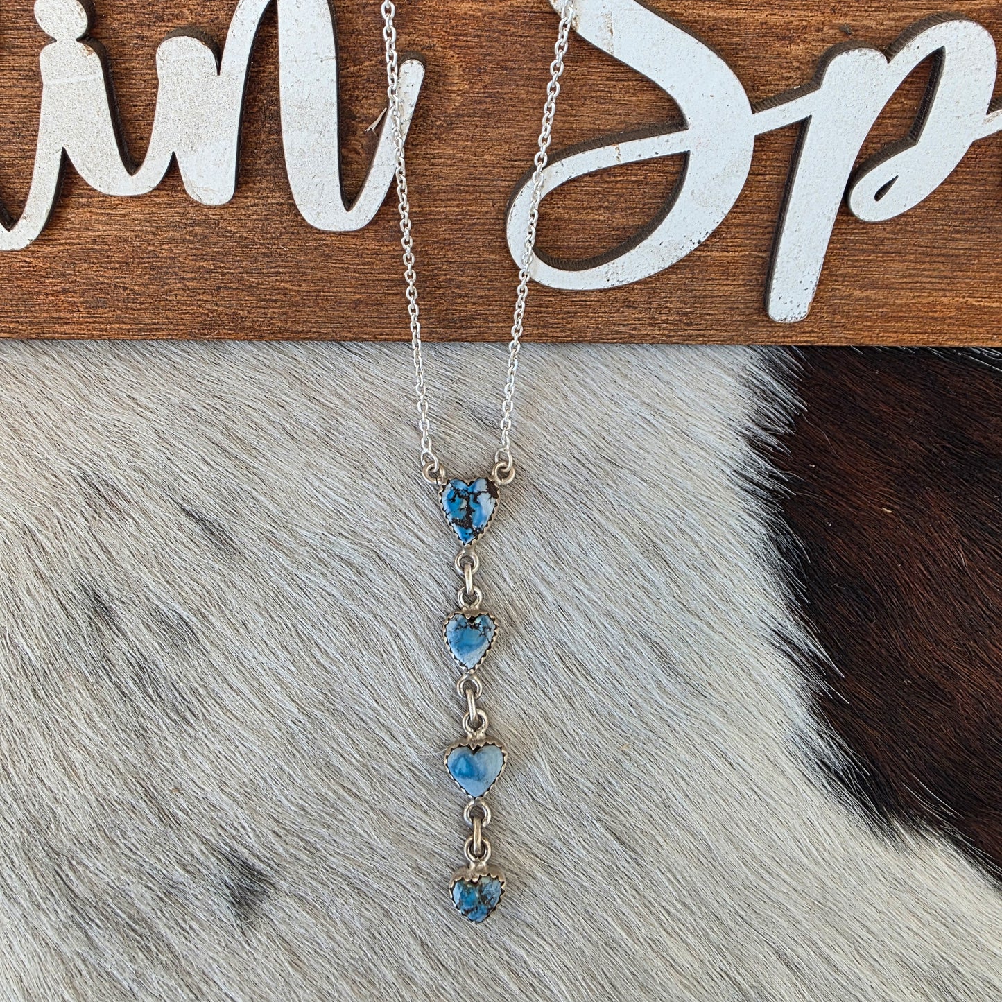 The 4 Hearts Golden Hills Necklace