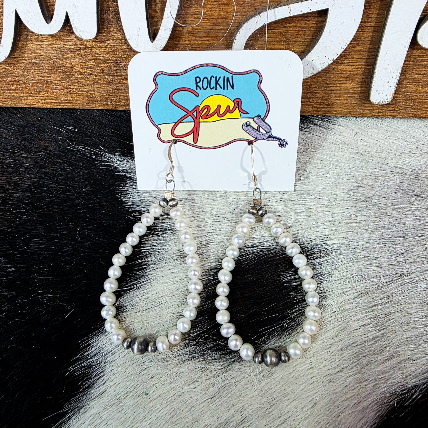 The Fresh Water & Sterling Pearl Earrings