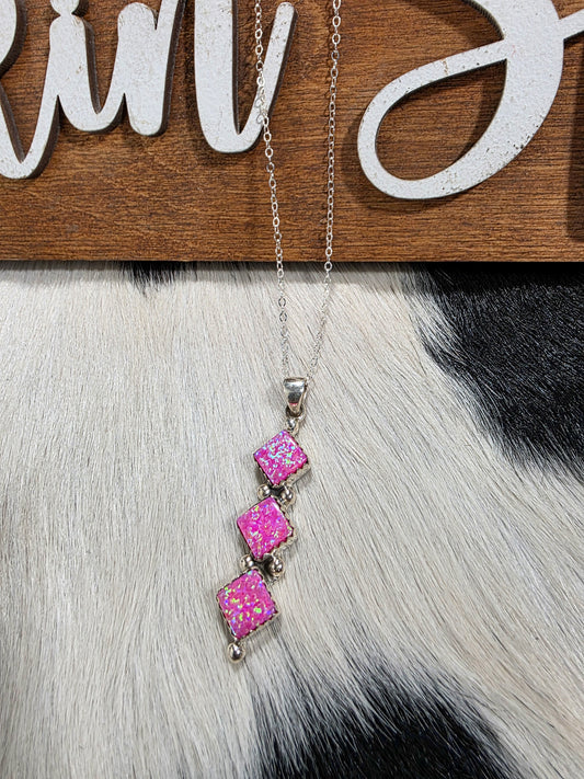 The Josie Pink Necklace