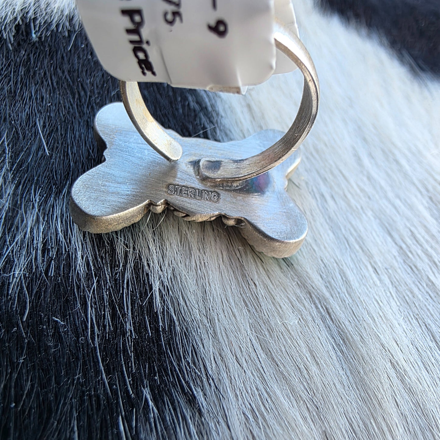 The Mohave Bow Turquoise Adjustable Ring