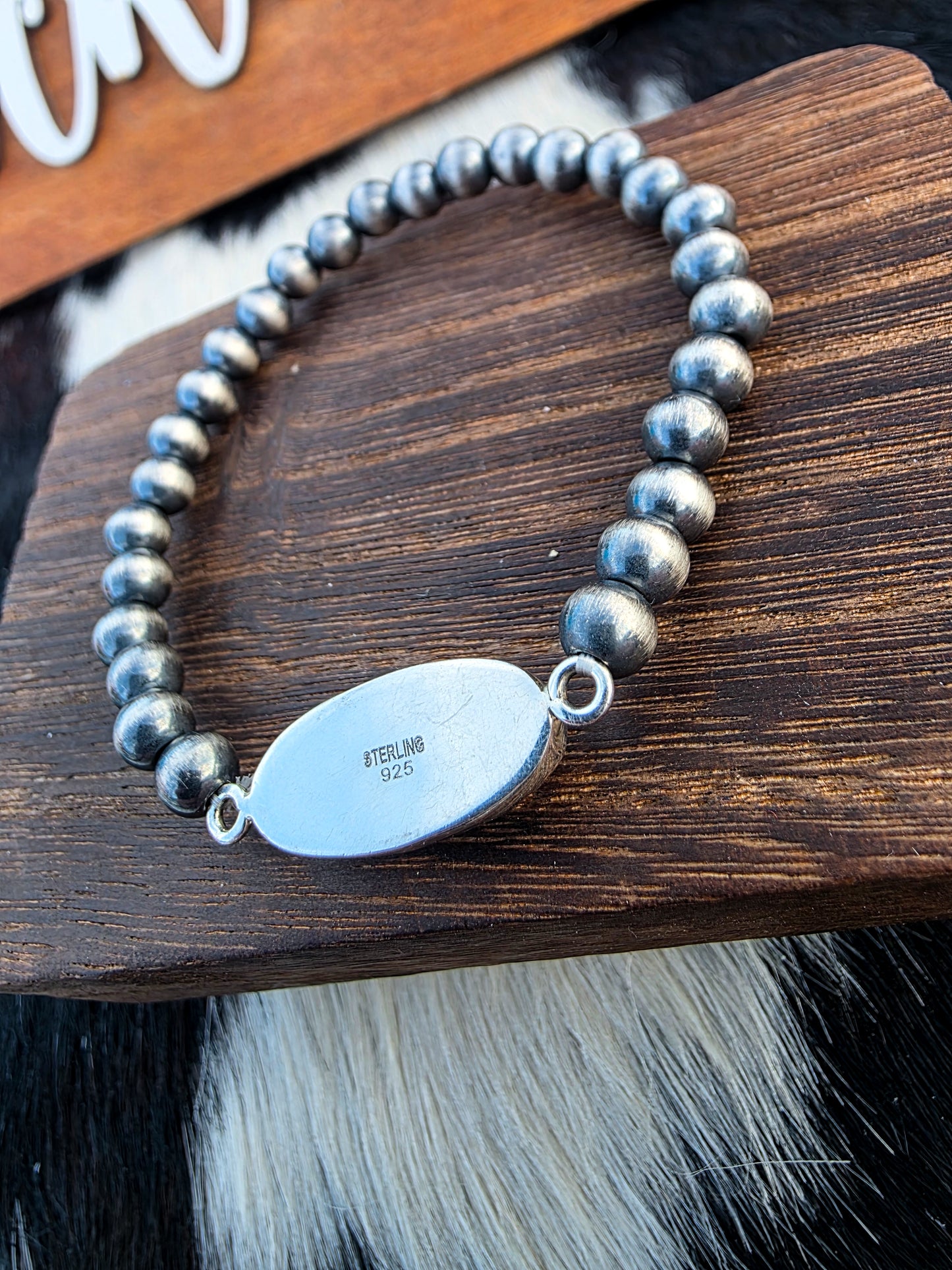 The White Buffalo & Pearl Bracelet