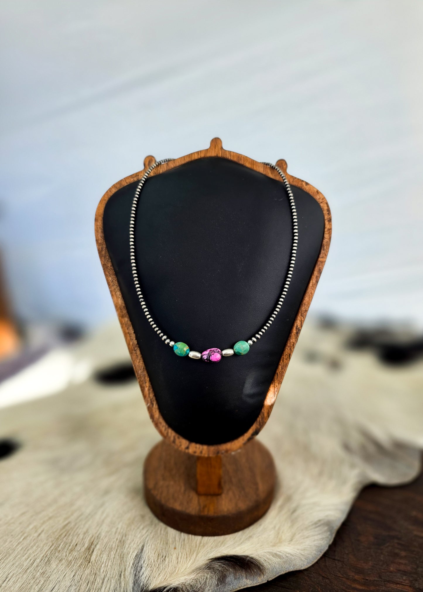 The Zalia Sterling Silver Pearl Necklace