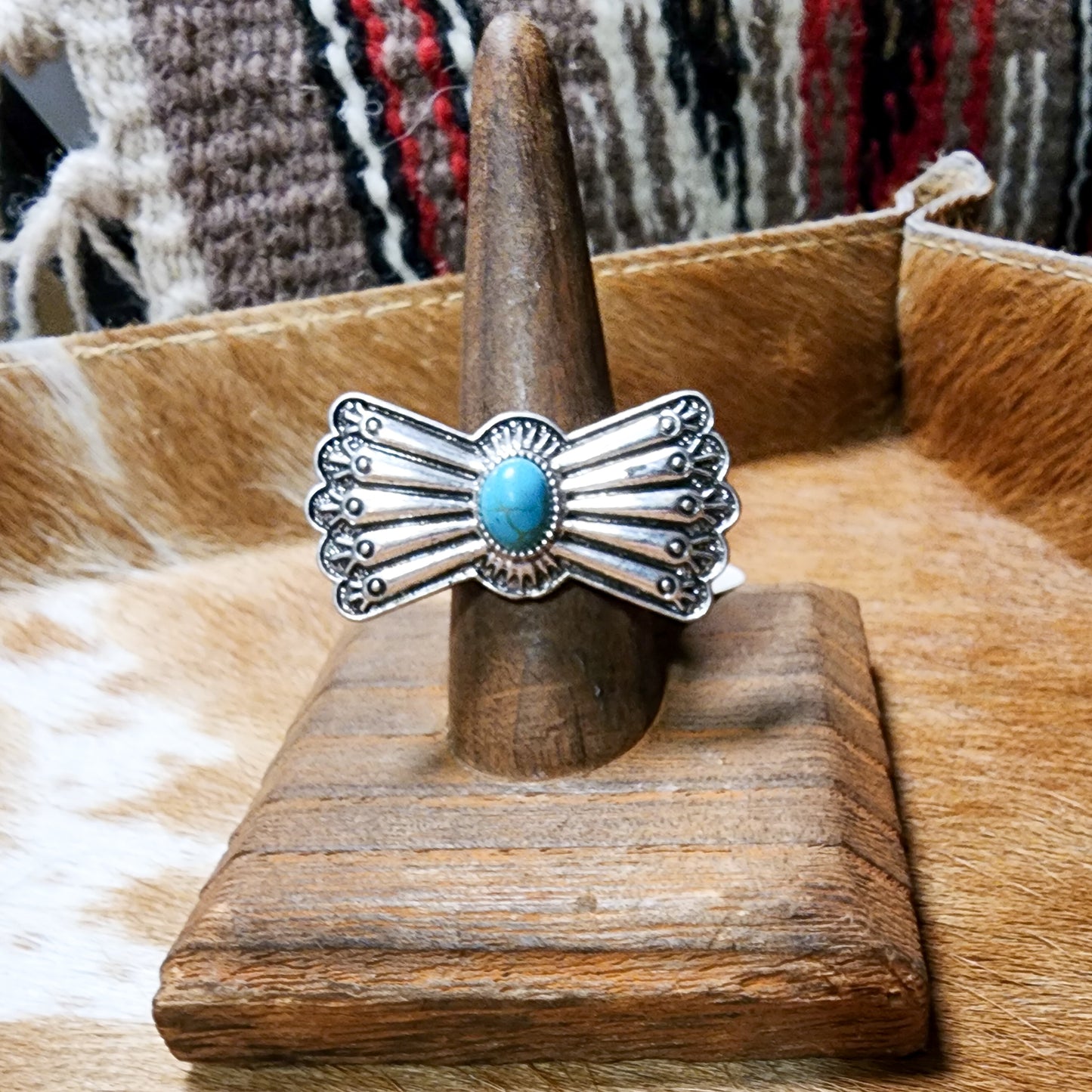 The Butterfly Concho Ring