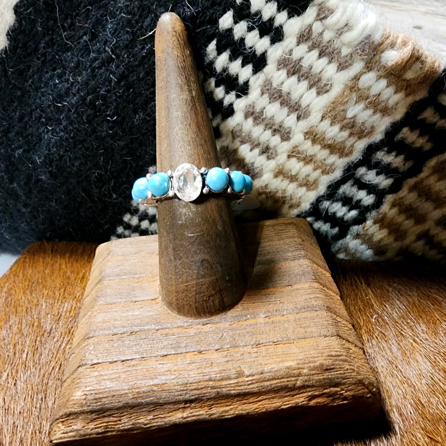 The Turquoise Sparkle Ring