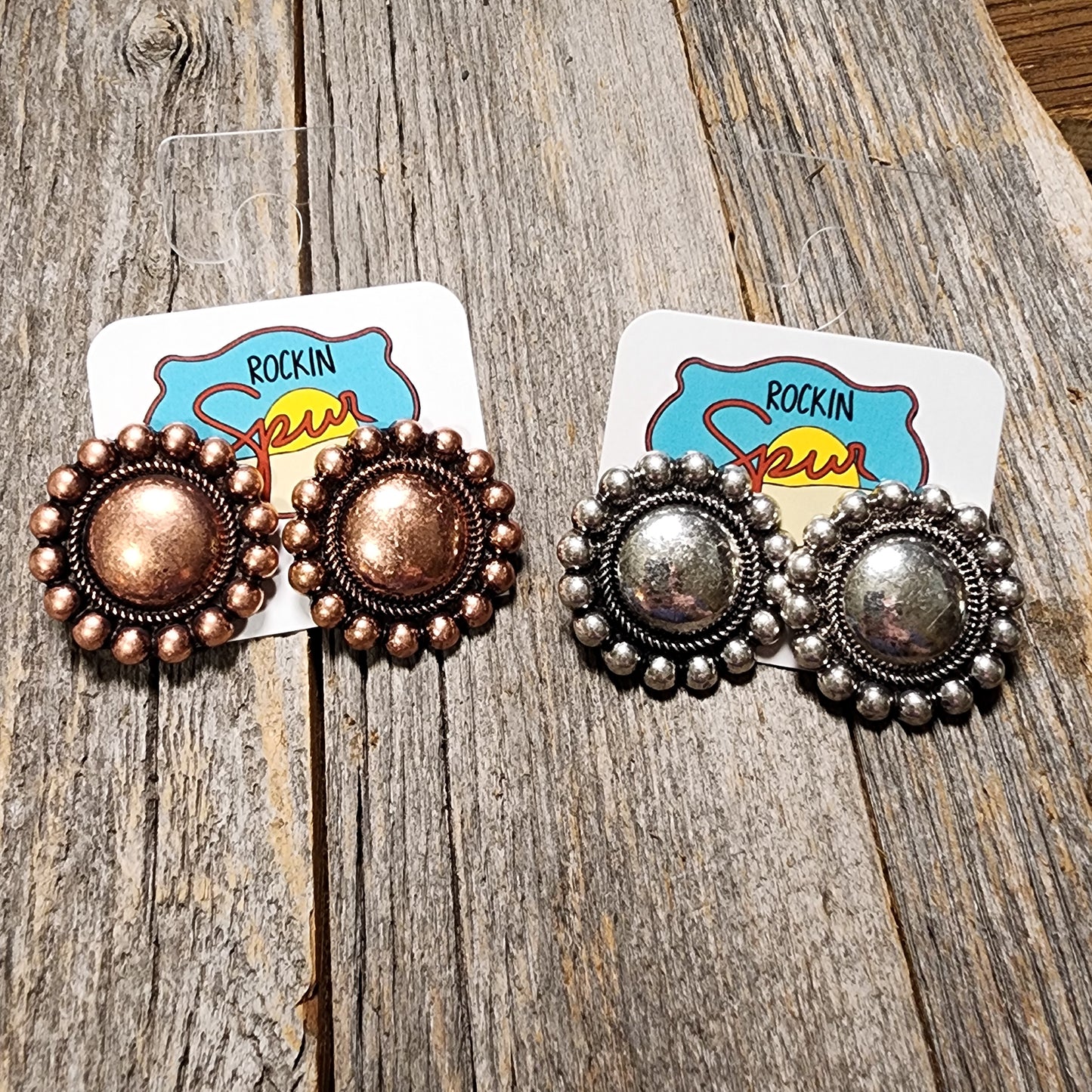 The Camryn Mirrored Stud Earrings