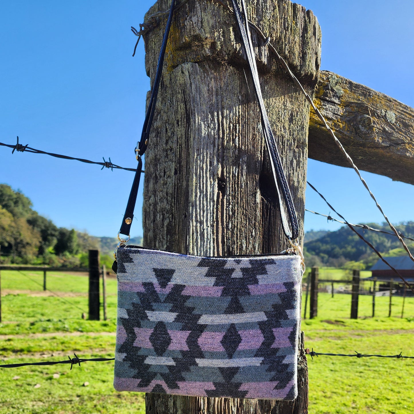 The Hues Aztec Roamer Crossbody Purse