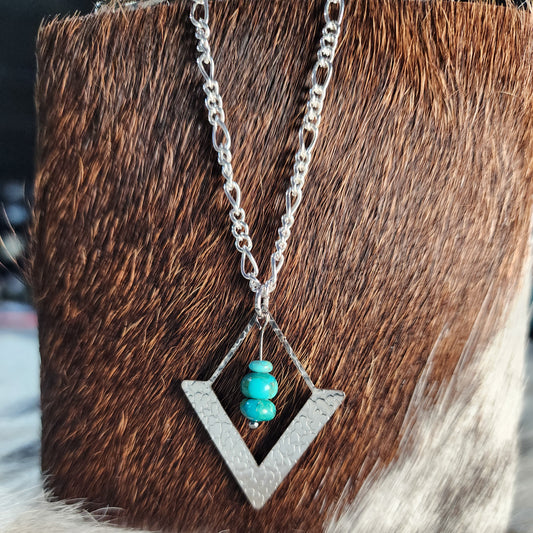 The Laurel Genuine Turquoise Necklace