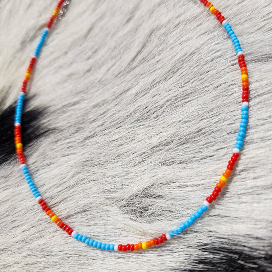 The Red'n'Blues Choker Necklace