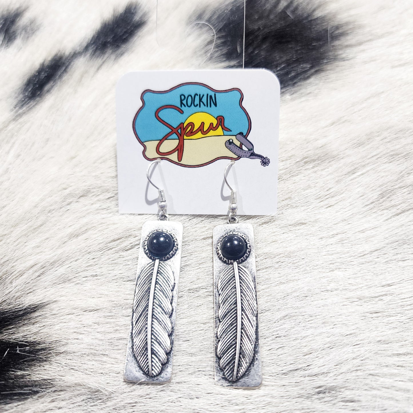 The Xyla Feather Earrings