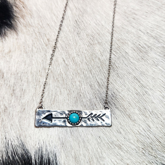 The Arrow Bar Necklace