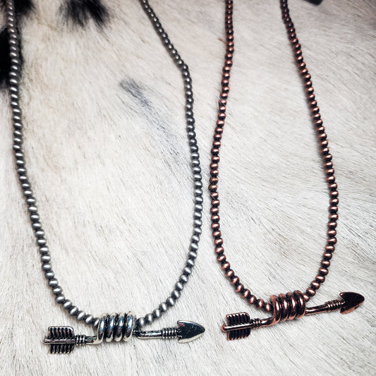 The Twisted Arrow Necklace