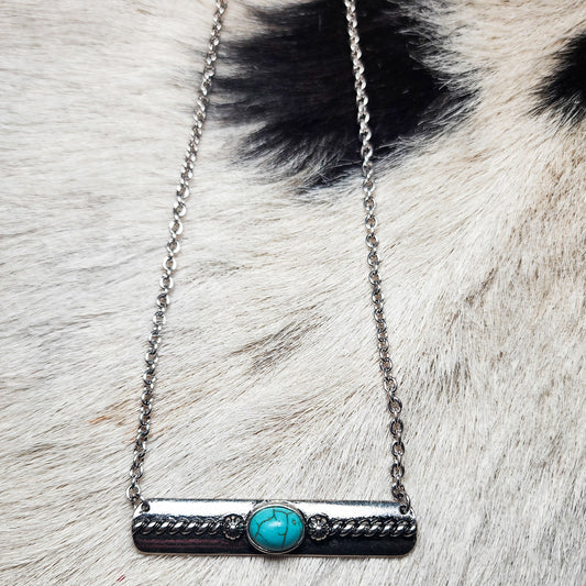 The Aubrey Bar Necklace