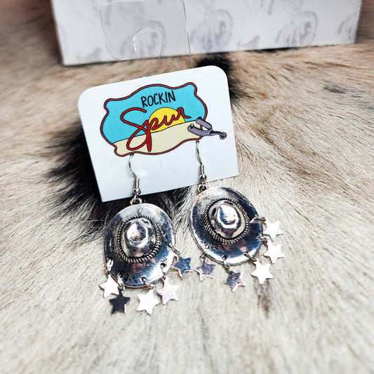 The Star Cowboy Hat Earrings