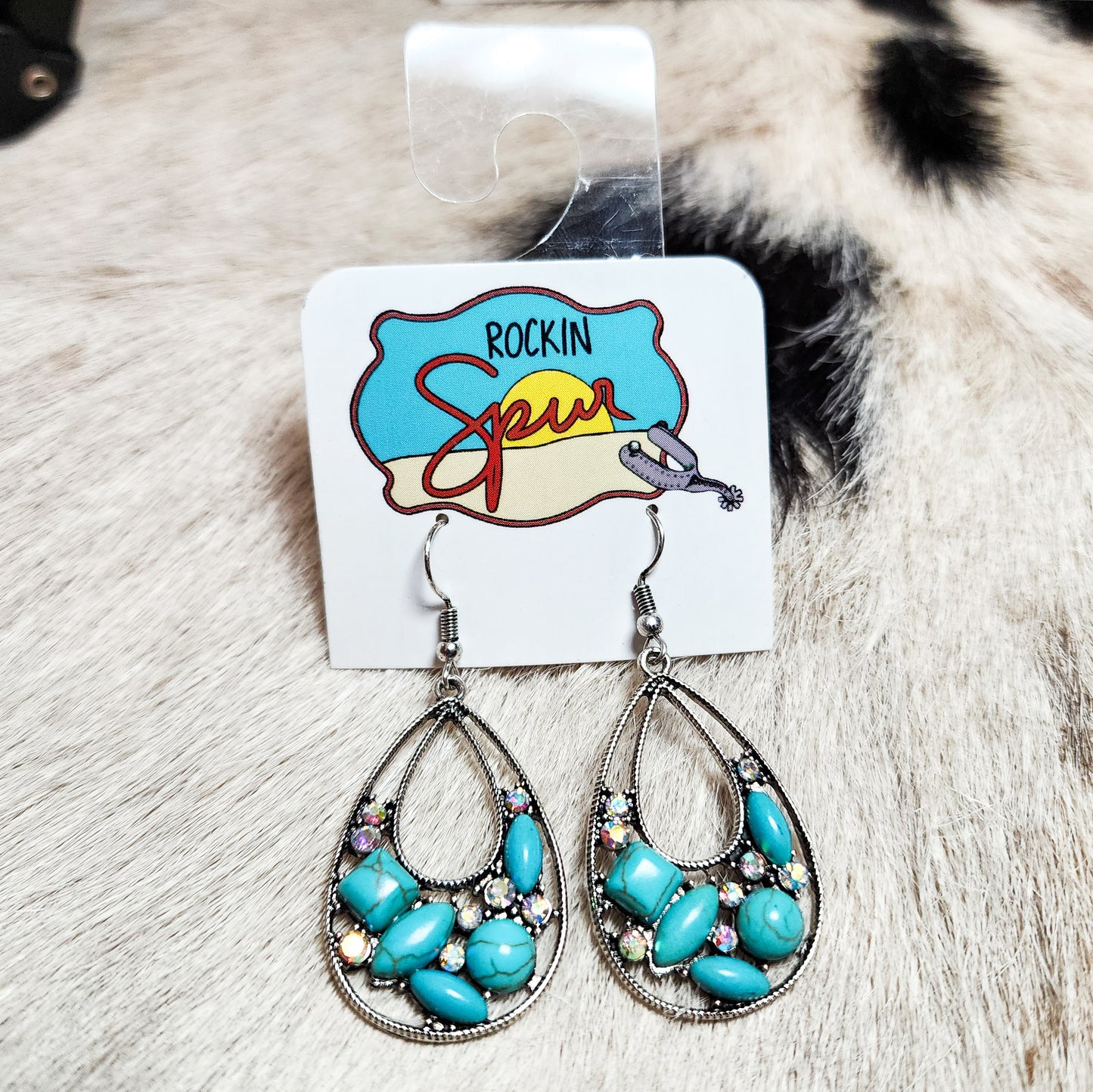 The Gemma Turquoise Earrings