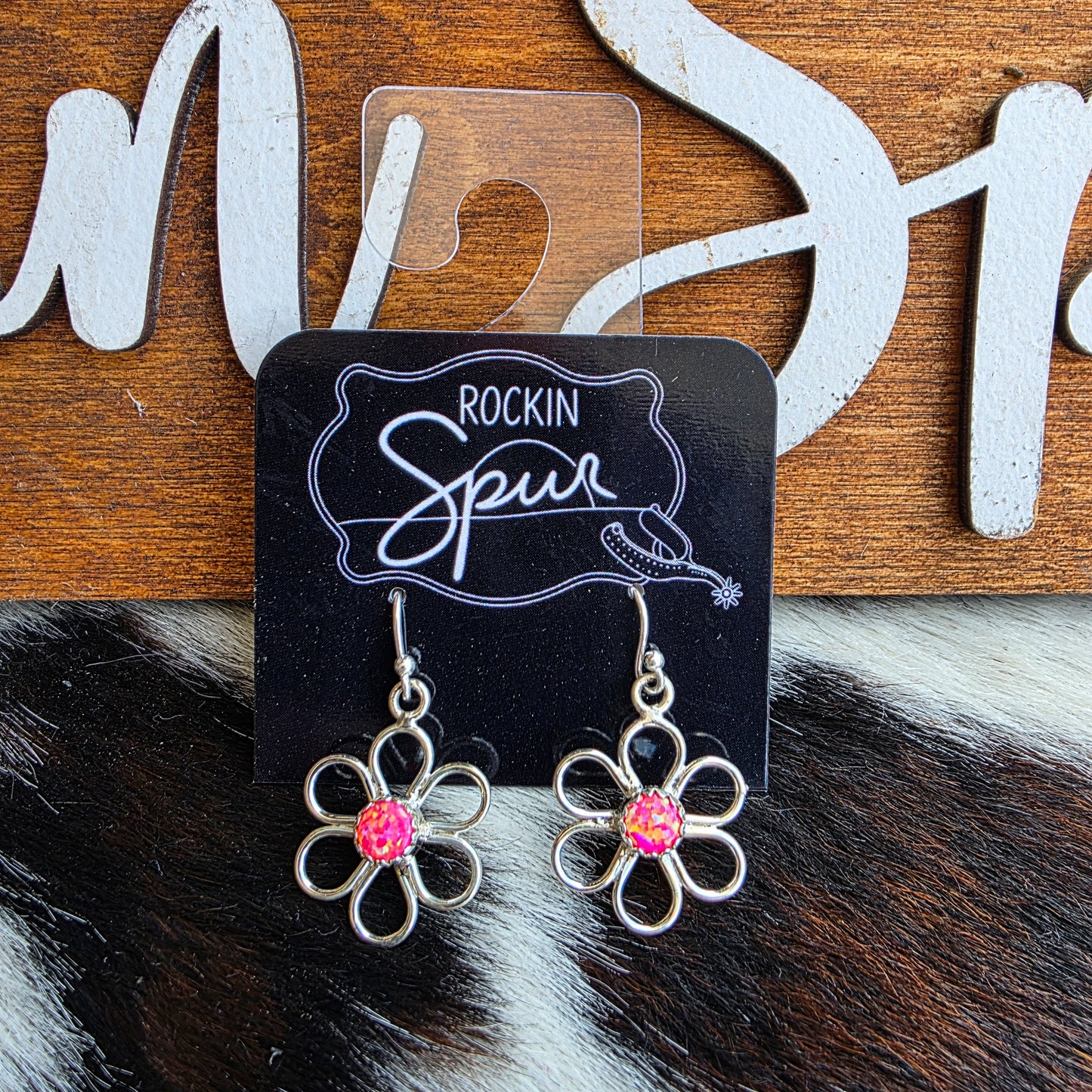 The Opal Daisy Earrings
