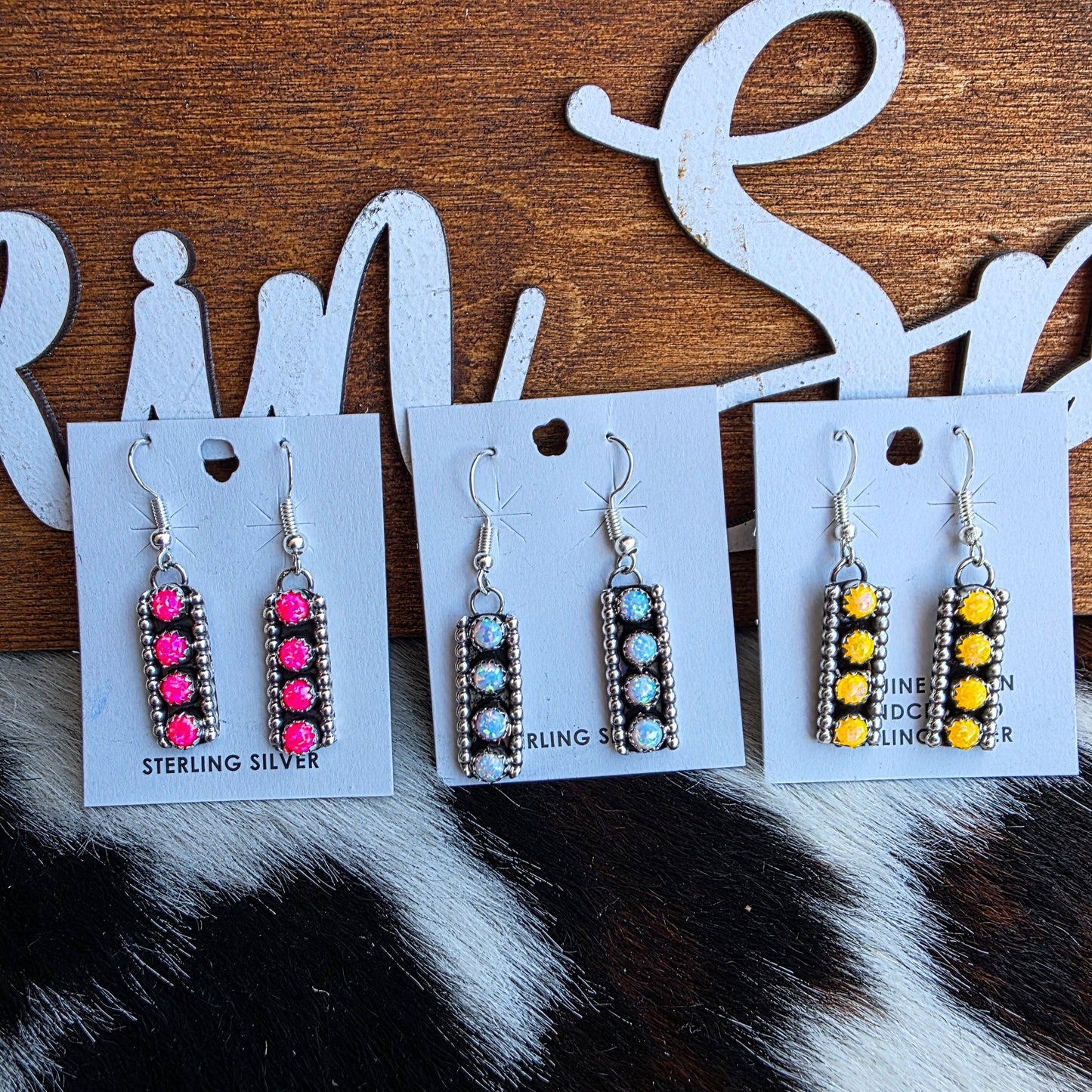 The Zuni Bar Earrings