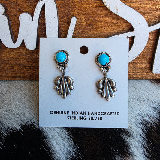 The Bristol Turquoise Earrings
