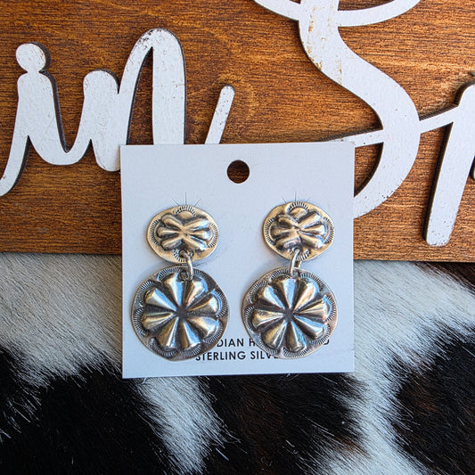 The Concho Dangle Earrings