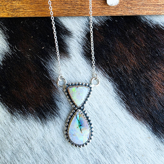 The Sterling Opal Necklace
