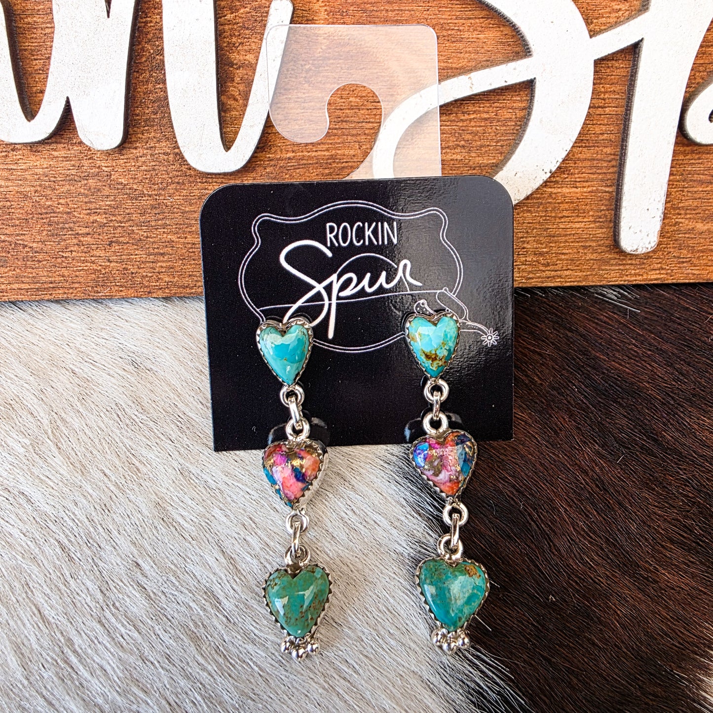 Heart Dangle Earrings