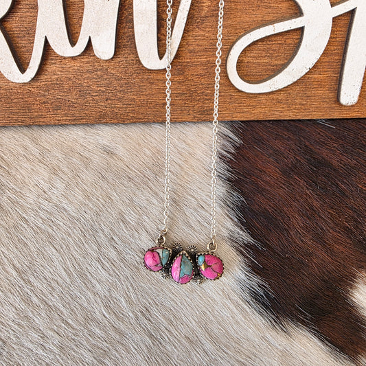The Cora Kingman Cotton Candy Necklace