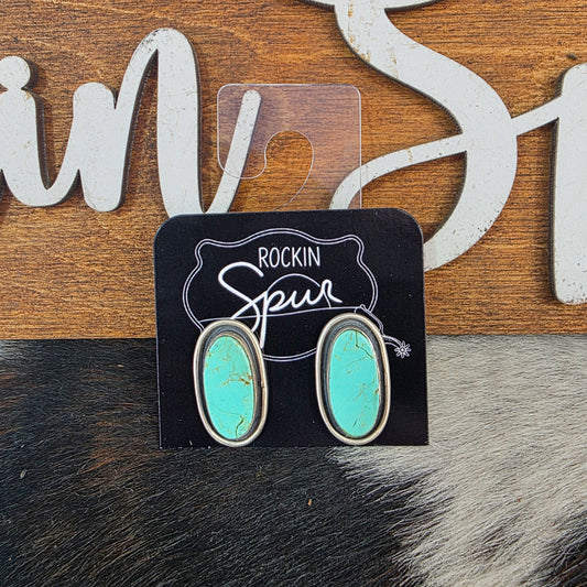 The Rebecca Turquoise Earrings