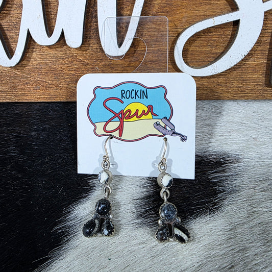 The Nyla White Buffalo Earrings