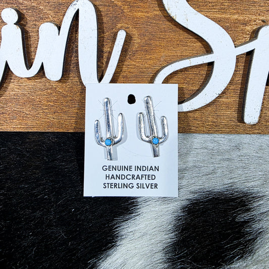 The Cactus Stud Earrings
