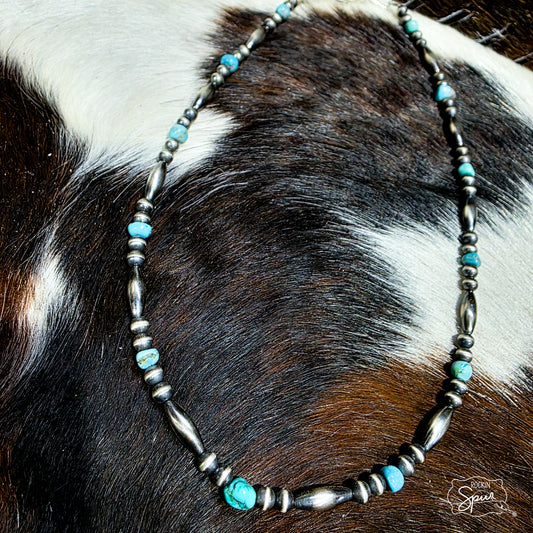 The Turquoise Torpedo Necklace