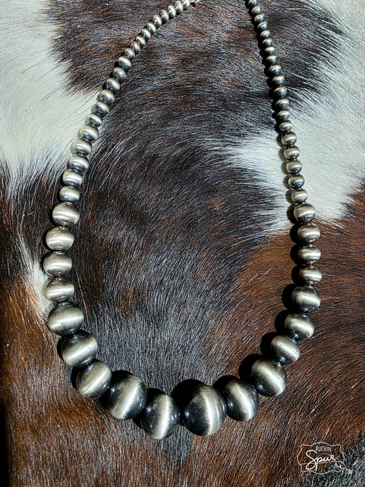 The Large Graduated Pearl Necklace