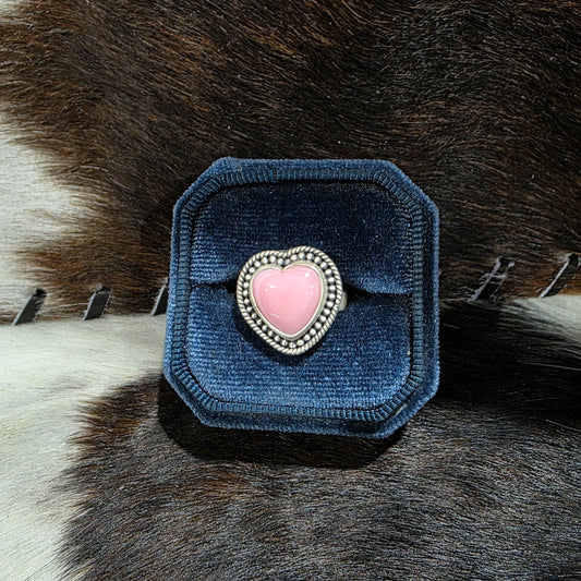 The Demi Heart Adjustable Ring