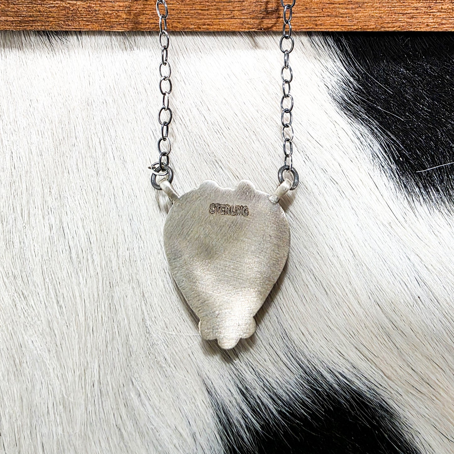 The Elizabeth Golden Hills Heart Necklace