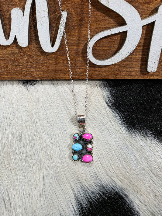 The Chloe Cotton Candy Necklace