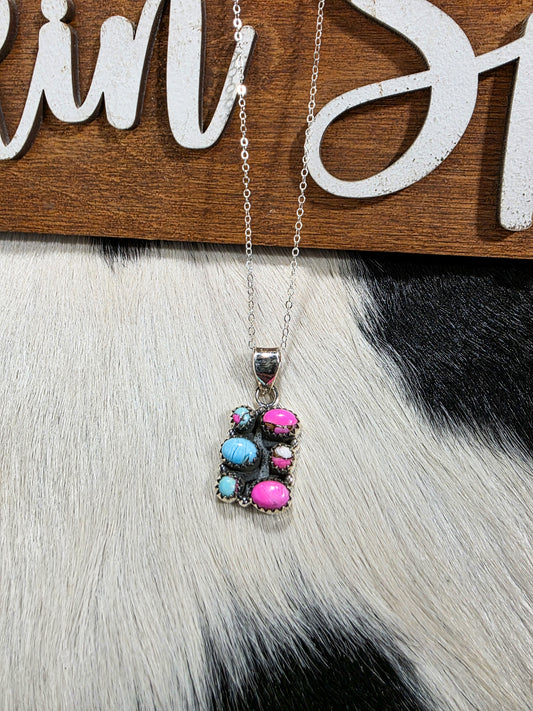 The Chloe Cotton Candy Necklace