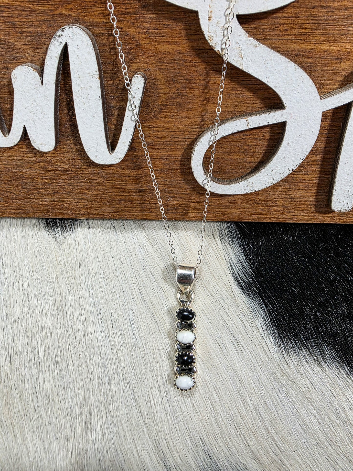 The Blair White Buffalo Necklace