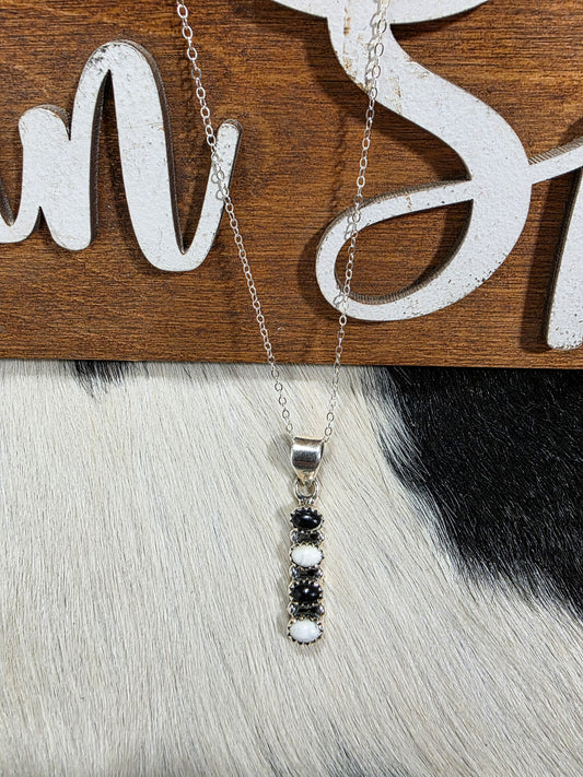 The Blair White Buffalo Necklace