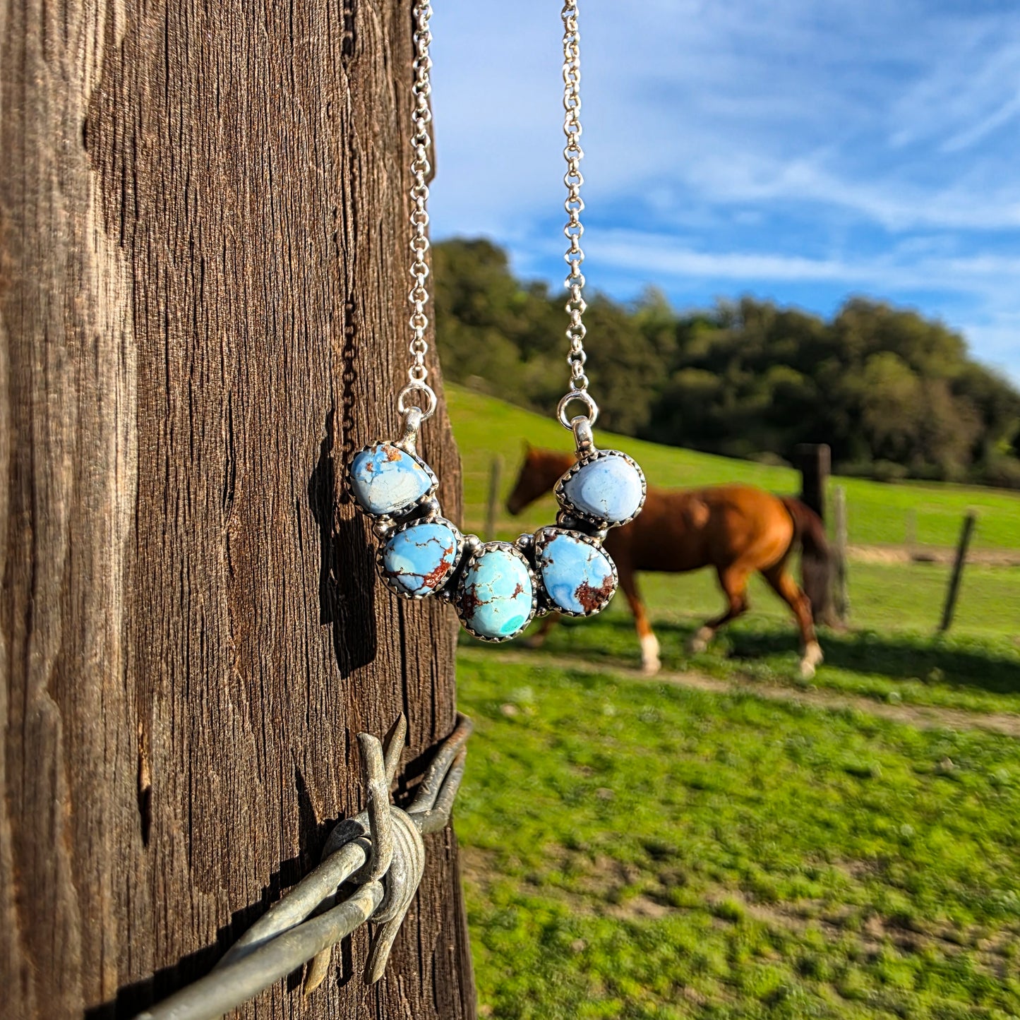 The Annabelle Golden Hills Necklace