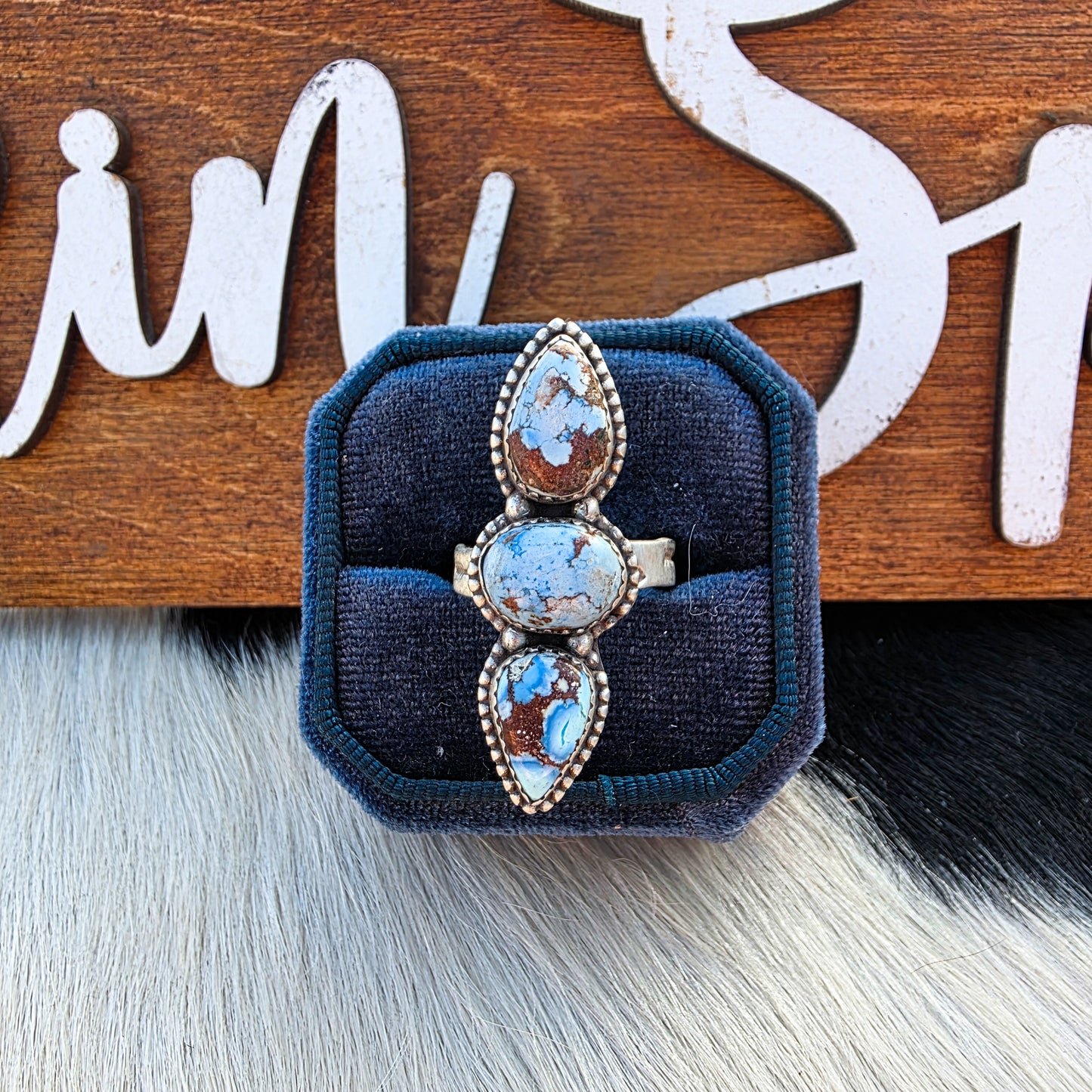 The Anastasia Adjustable Golden Hills Ring