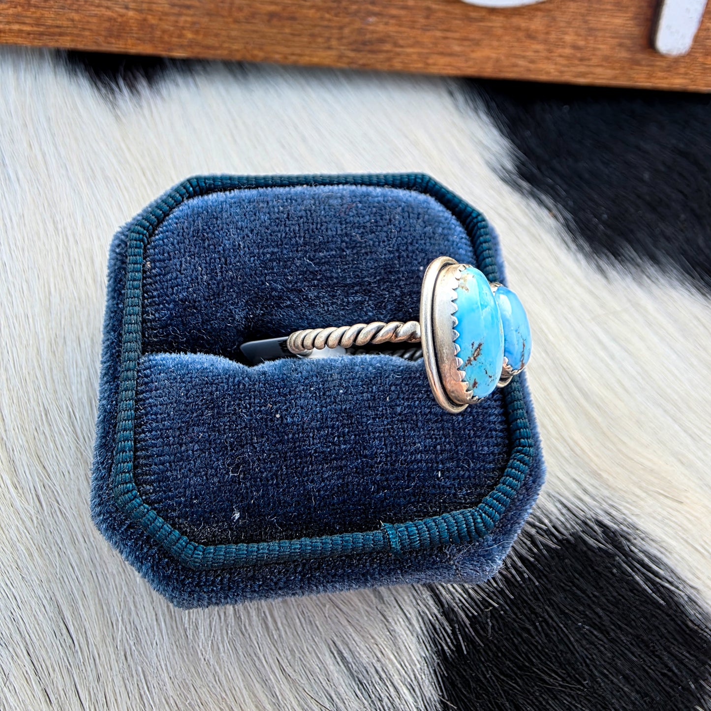 The Vivienne Adjustable Golden Hills Ring