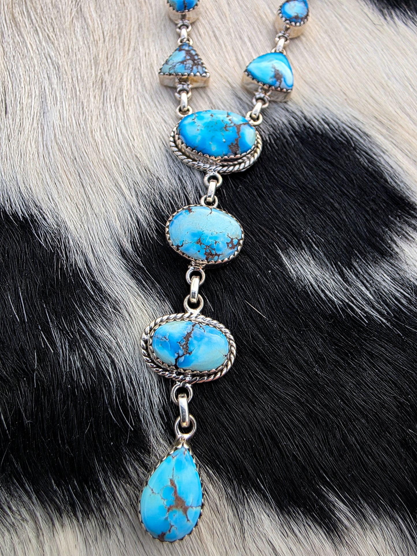 The Quincy Golden Hills Lariat Necklace