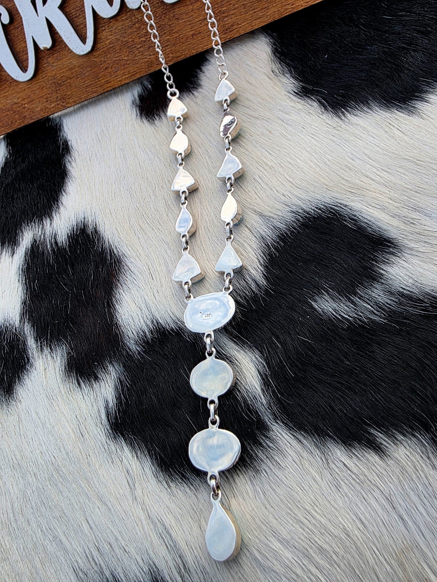 The Quincy Golden Hills Lariat Necklace