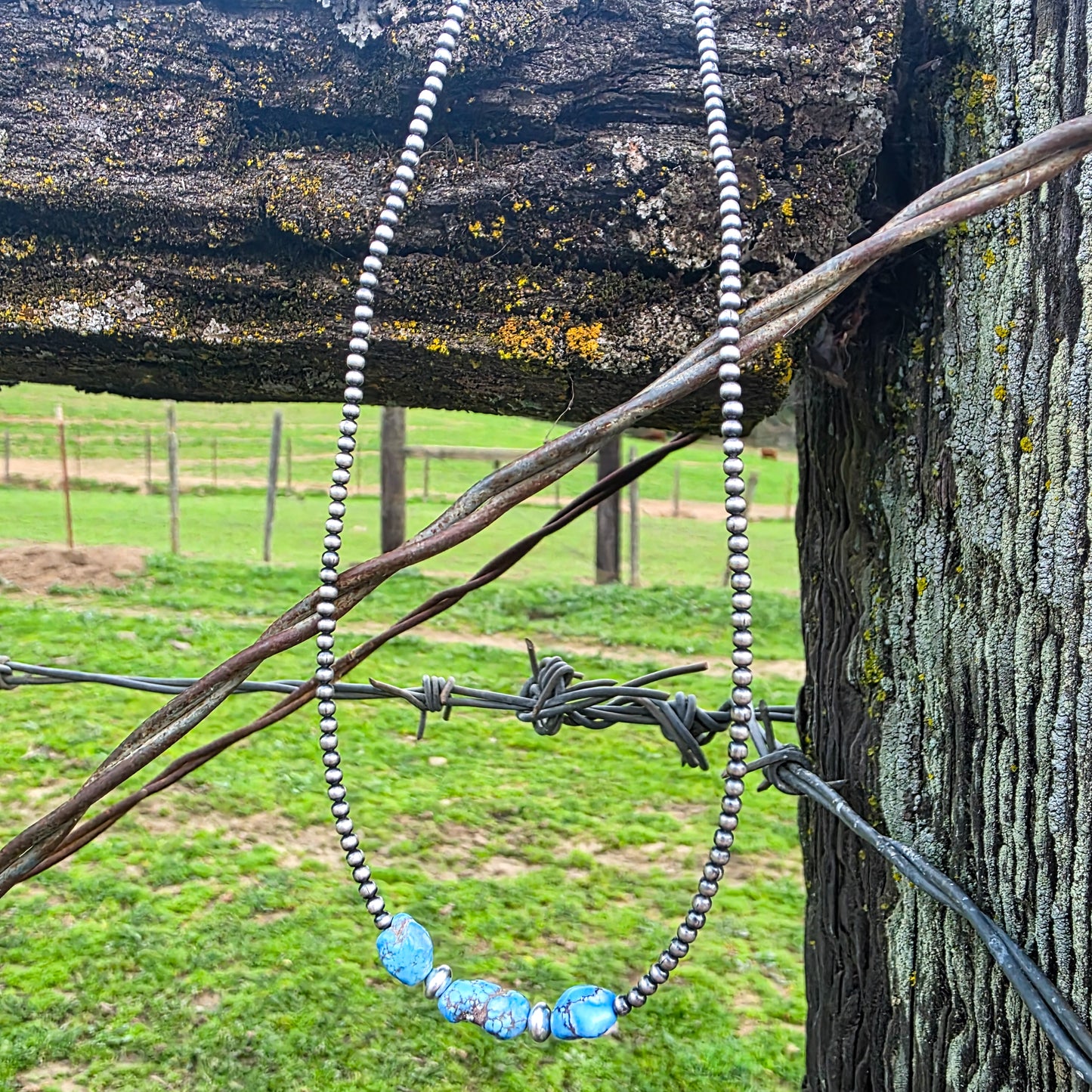 The April Golden Hills Pearls Necklace