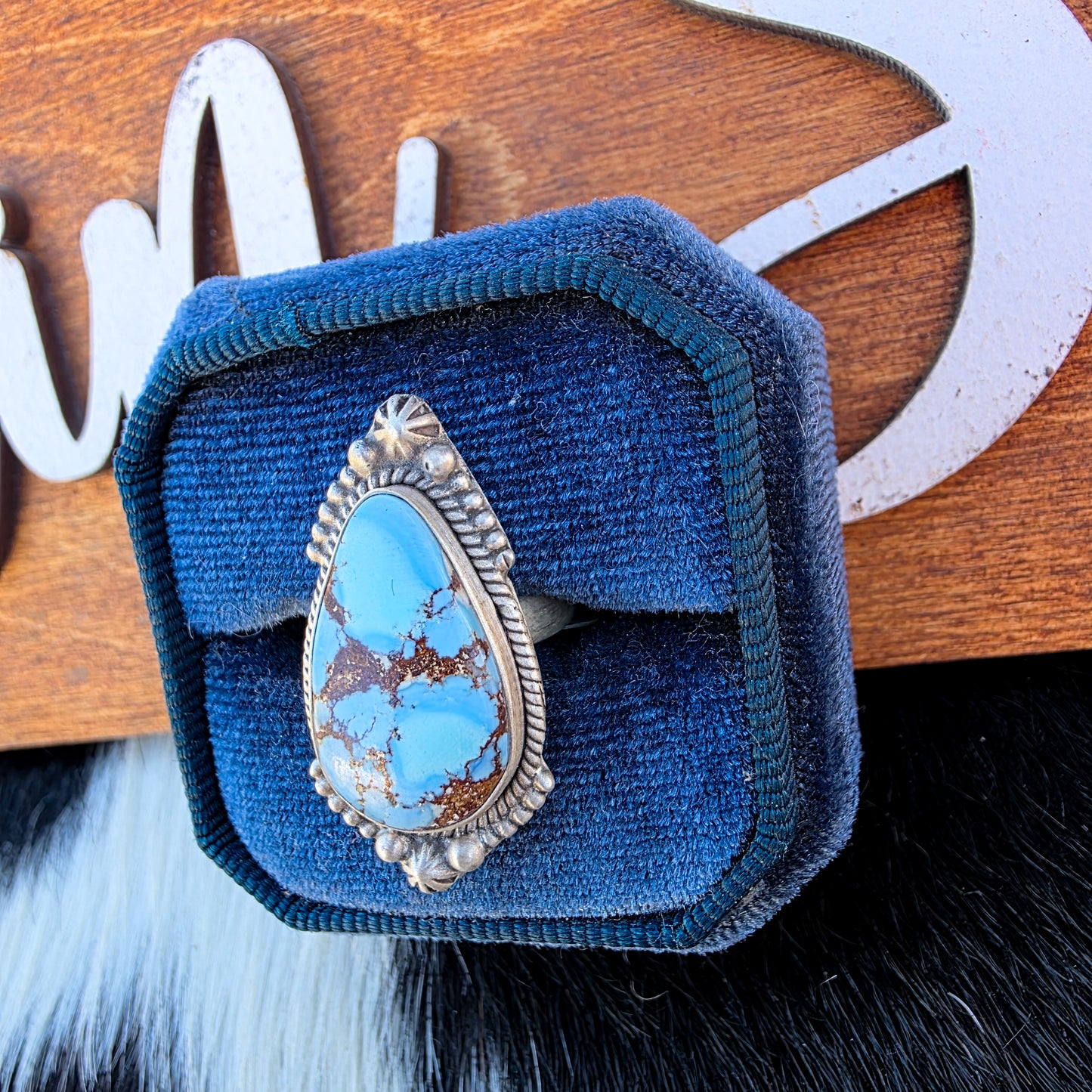 The Brooklyn Golden Hills Adjustable Ring