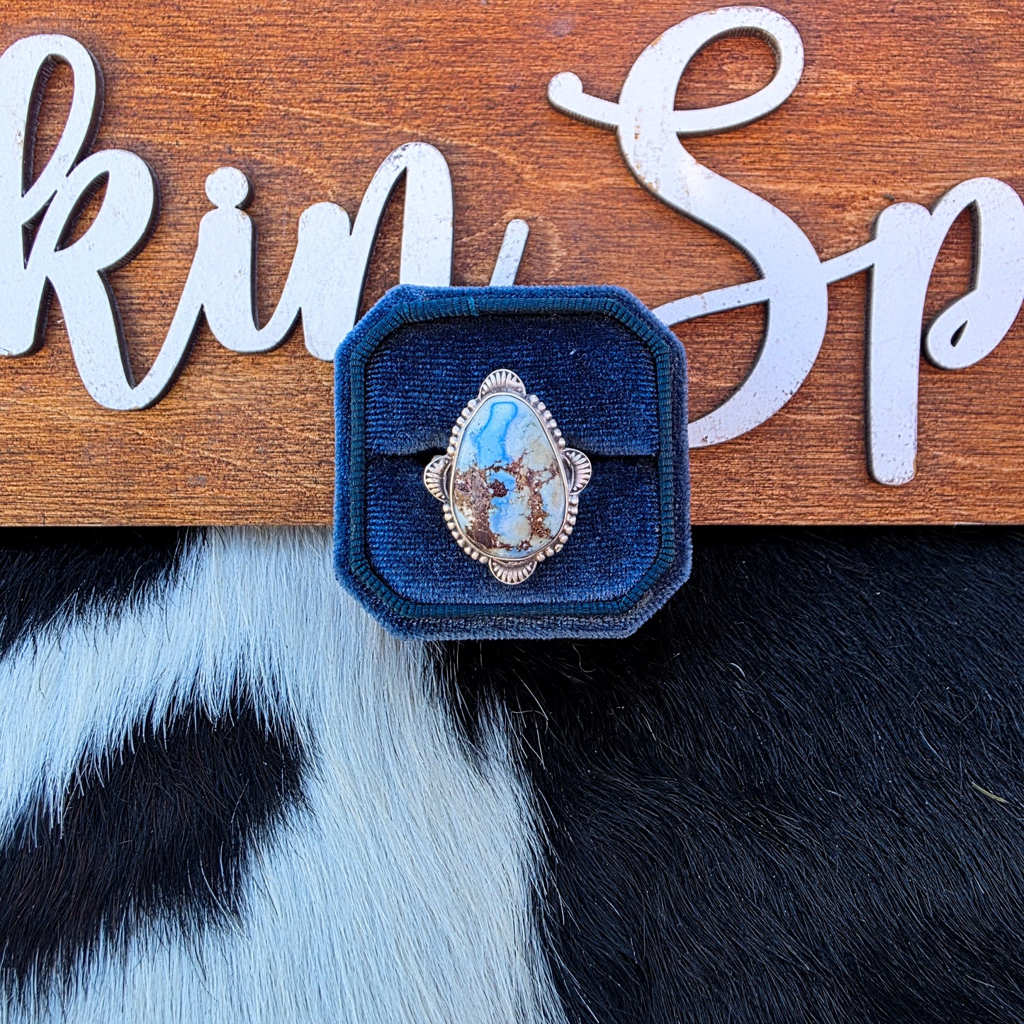 The Lillian Golden Hills Adjustable Ring