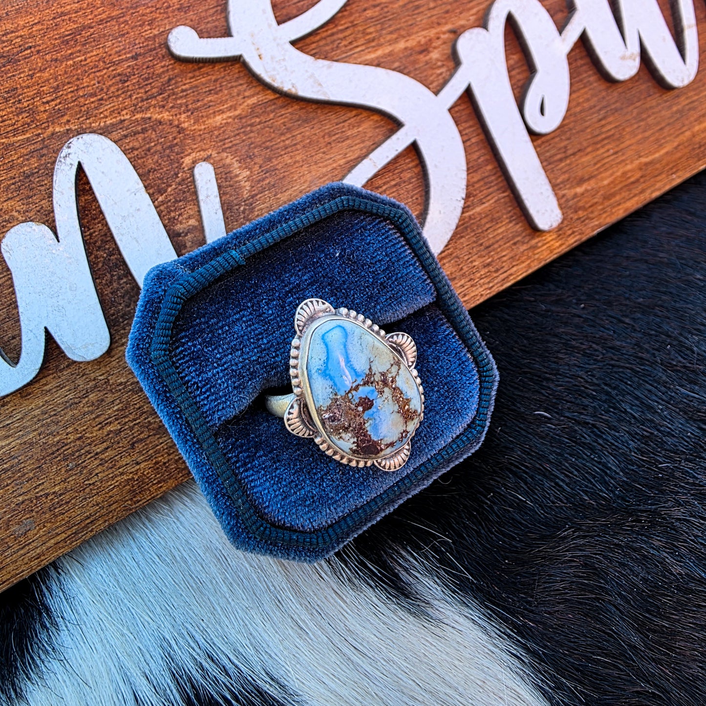 The Lillian Golden Hills Adjustable Ring